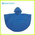 Polyester PVC Kinder Regen Poncho mit vollem Druck Rvc-085